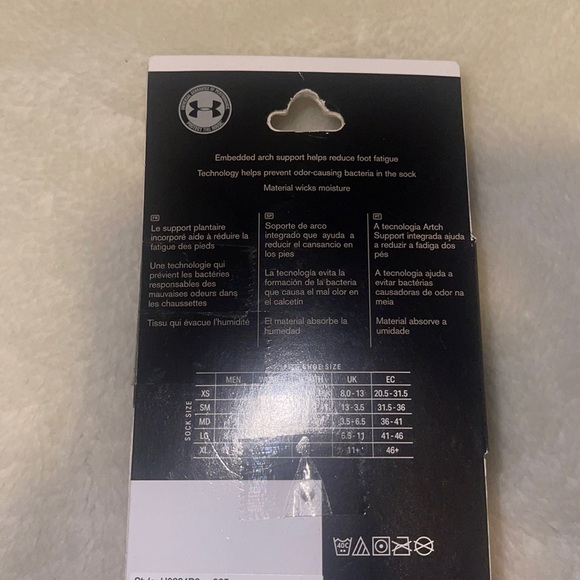 COPY - ❤️NEW!!!❤️ UnderArmour 6 pairs in a pack. No show. - Picture 7 of 8